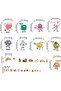 Kids Shapes Educational Wall Decals - Geometry Wall Stickers for Nursery & Playroom - 4