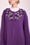 4948 Veloura Embroidered Angora Cap - 3