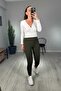 Inside ş Fleece-Lined f Corded Fabric tights