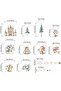 Baby Dragon Wall Stickers - Peel and Stick Stars Clouds Tree Wall Decals for Kids - 4