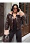 Fur Detailed Leather Jacket - 2
