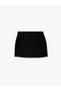 Slim Fit A-Line Mini Tweed Skirt - 3