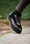 Silvio black men's leather shoes - 4