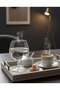 Crystal Coffee Side Water Glass Platinum 250Cc