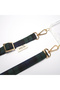 iPhone 16 Pro Max Plaid Phone Strap Phone Case Dark Green Plaid Gold - 5