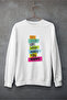 Do More of What Makes You Happy Printed Cotton Long Sleeve 3 Thread Sha Fleece-Lined Nisex Sweatshirt