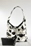 Coquette - Animal Print Women's Shoulder Bag, Cow Print, Cow Patterned Casual Model