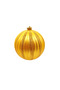 Christmas Decorative Ball with Glitter Stripes 15 cm