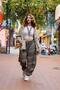 Beige Color Floral Embroidered Jacket - 8