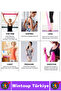 Long-Lasting Fitness Aerobics Stretching Elastic Flexible Medium Hardness Resistance Special Boxed Pilates Band - 2