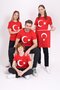 Unisex Moon Star Printed Crew Neck Short Sleeve T-Shirt - 8