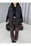 women's hooded coat vest - 4