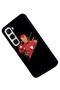 Infinix Hot 60 İ Matte Compatible Black Case – Soft Silicone, Protective, Shock-Absorbing Cover - 3