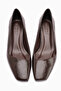 Jelina Brown Thick Heeled Women's Shoes - 2
