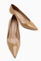 Elly Beige Women's Thin Heeled Shoes - 3