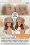 Plush Faux Fur Oversleeve Fluffy Cuff Wristband - Vegan Soft Earthy Gray - 2