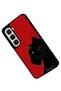 Infinix Hot 60 İ Matte Compatible Black Case – Soft Silicone, Protective, Shock-Absorbing Cover - 3