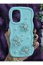 Samsung Galaxy A52 Compatible Water Green Pearl & Tulle Floral Stylish Phone Case - 2