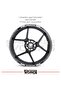 Cfmoto Wheel Rim Sticker Rim Strip Set of 16 Compatible with All Models Sticker Label Model
