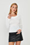 Drape Collar Sandy Long Sleeve Blouse - 738 - 5
