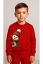Children's Suit Sweatshirt Snow Beret B Printed Girls Boys Crew Neck3 4-5-6-7-8-9-10-11-12Years - 2