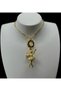 Ballerina Heart Detailed Elegant Charming 316L Steel Necklace - 3