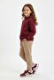 Beige Color 3 Thread Cuffed Girls' and Boys' Sweatpants Bgl-St05045 - 5