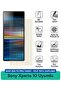 حافظة نانو مزودة بفلتر الضوء الأزرق لهاتف Sony Xperia 10 IV متوافقة مع طبقة حماية الشاشة وحماية من الخدش والصدمات