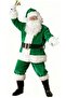 Dark Green Santa Claus Costume Adult - 7