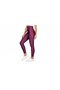 LYCRA HIGH-WAISTED LEGGINGS MAROON - 4