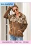 Women Casual Double Fuzzy Sweatshirt Faux Fleece Zip Pullover Coat Outwear