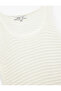 Sleeveless Crew Neck Lace-Like Knit Crochet Tank Top - 7