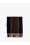 Striped Long Tassel Scarf - 2