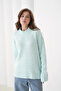 Women's Crew Neck Bürümcük Soft-Textured Oversized Knitwear Sweater - 4