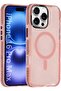 iPhone 16 Pro Max Hard PC Polycarbonate Shockproof Case (Pink Case + 1 Glass) - 8