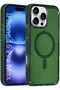 iPhone 16 Pro Max Hard PC Polycarbonate Shockproof Case (Green Case)