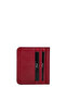 Unisex Genuine Leather Claret Red Card Holder - 3