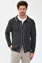 Loix Men's Smoked Cotton Blend Thessaloniki Knitted Cardigan with Pocket - 2