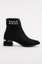 Bln-704 Low Heel Buckle Boots - 3