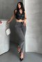 Women's High Waist Comfort Slim Jeans Gray 896-40