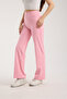 Women's Seamless Wide Leg Stripe Detailed Trousers - 6