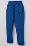 Baby Boy Sweatpants with Teddy Bear Emblem, Pack of Button Accent for 9 Months-3 Years, Cobalt Blue - 5