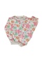 Girl's Pink Flower Printed 100% Cotton Sh Fleece-Lined Pajama Set - 6