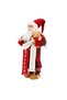 Pijamali Santa Claus Decorative Figurine 46 cm New Year Ornament Stylish New Model for Home Office - 4