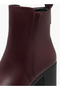 Women Block Heel Ankle Boots - 4