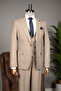Suit Set with Vest – Slim Fit, choose 1 size larger. - 4