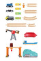 Lift & Load Harbour Train and Railway Set 25pcs - 2