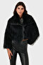 Regular Fit Jacket Collar Zippered Fur Fur 68912367948Pr116 - 6