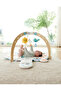 Hape- Snuggle Bear Foldable Activity Gym with wooden base and toys - 2