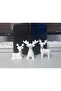 3 Pieces Christmas Deer Figure Deer Ornament - 5 cm - Plastic - 2